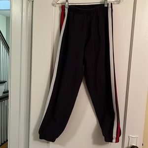 John Galt- Brandy Melville sweatpants with color stripe